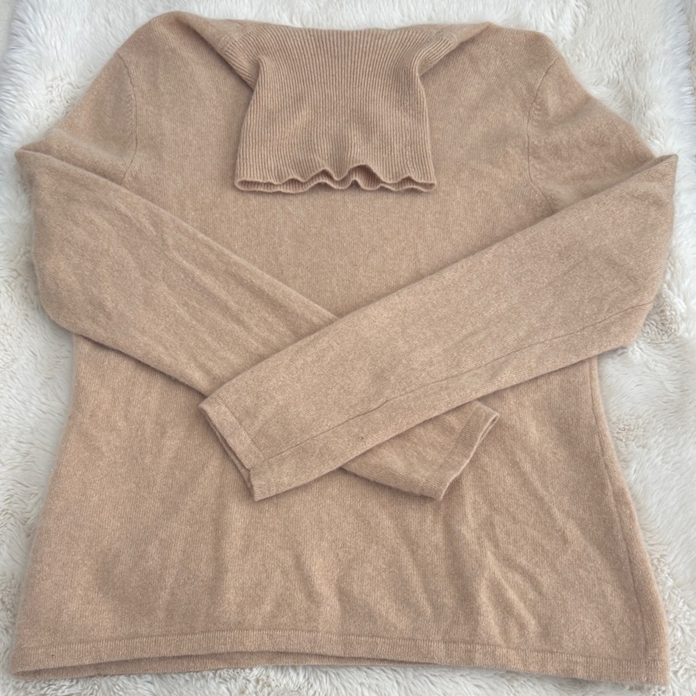 Beige Cashmere Vintage Lord & Taylor Sz XL